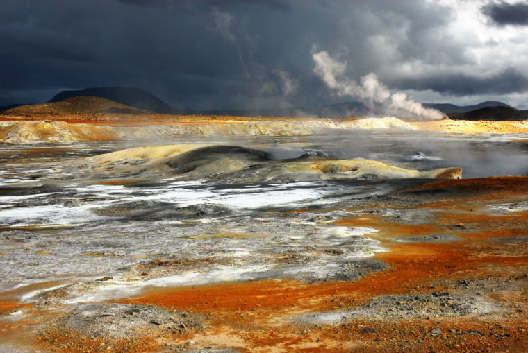 Islande Paysage Volcanique Juillet 2008